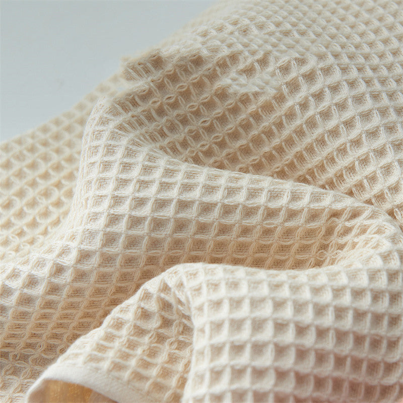 Pure Cotton Japanese-style Honeycomb Pattern Towel