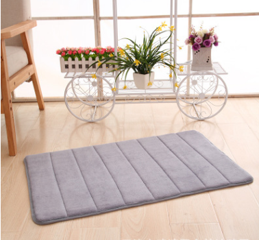 Velvet Memory Foam Bathmat