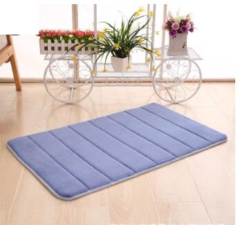 Velvet Memory Foam Bathmat