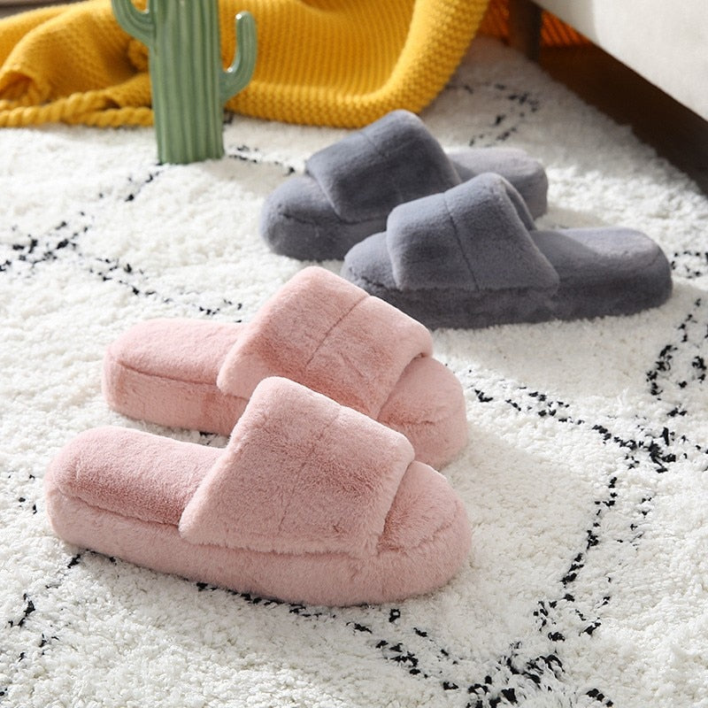 Women Plush Slippers