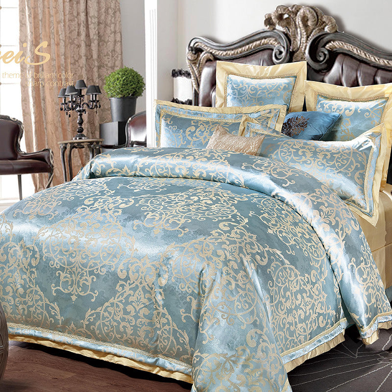 European style luxury light luxury cotton bedding