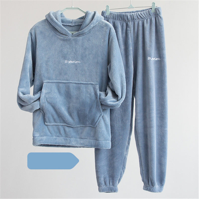 Oversized loose warm pajamas and home wear