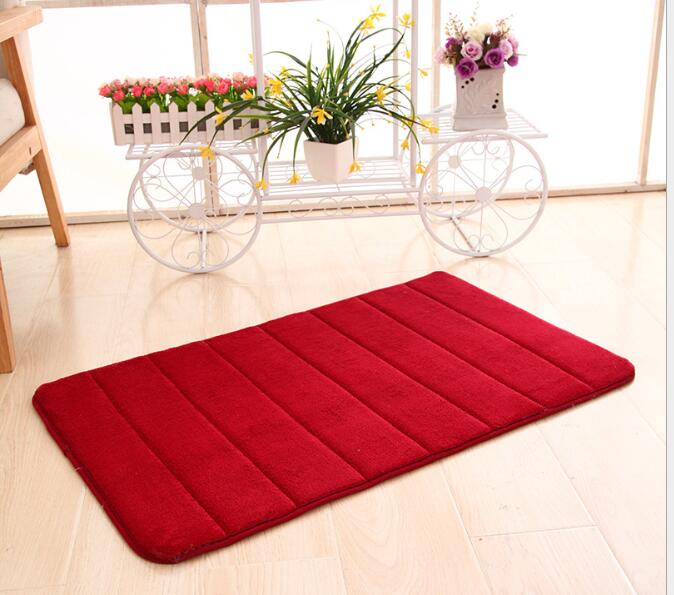 Velvet Memory Foam Bathmat