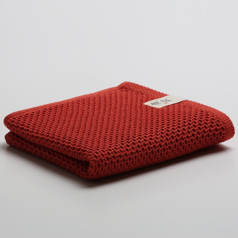 Thickened honeycomb washcloth