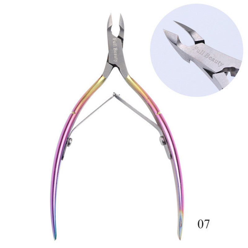 Nail Clippers Tweezers Manicure Polishing Tool