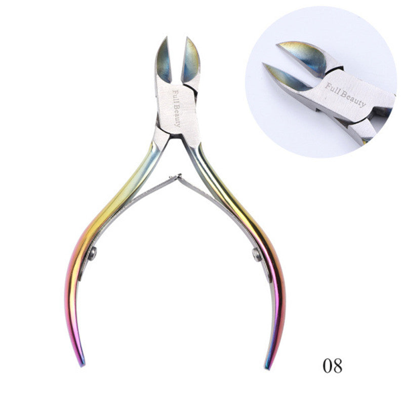 Nail Clippers Tweezers Manicure Polishing Tool