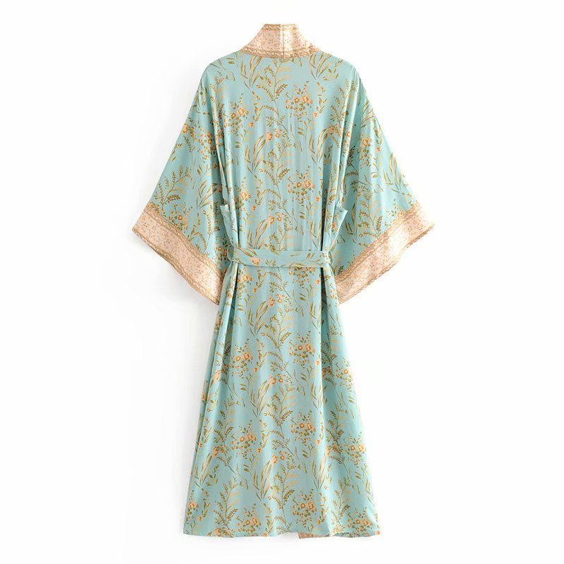 Bohemian Silky Robe