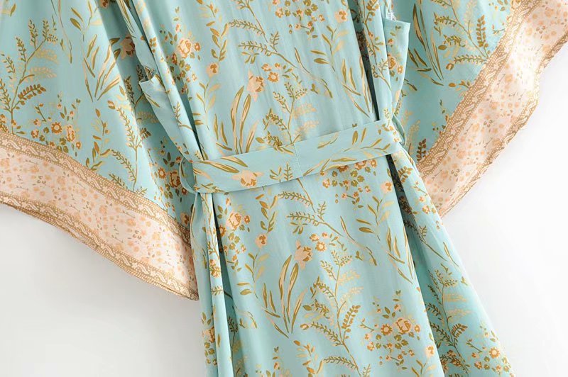 Bohemian Silky Robe