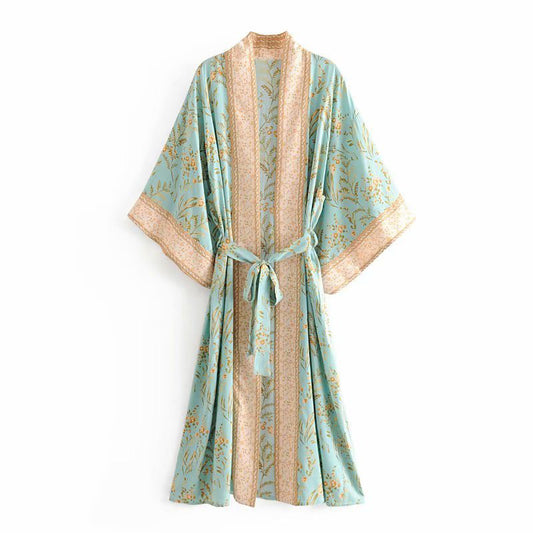 Bohemian Silky Robe