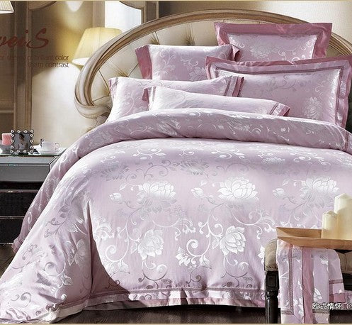 4-Piece Set of European-Style Light Luxury Bedding