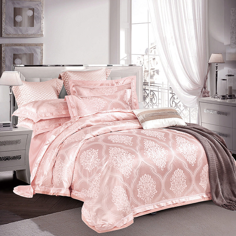 4-Piece Set of European-Style Light Luxury Bedding