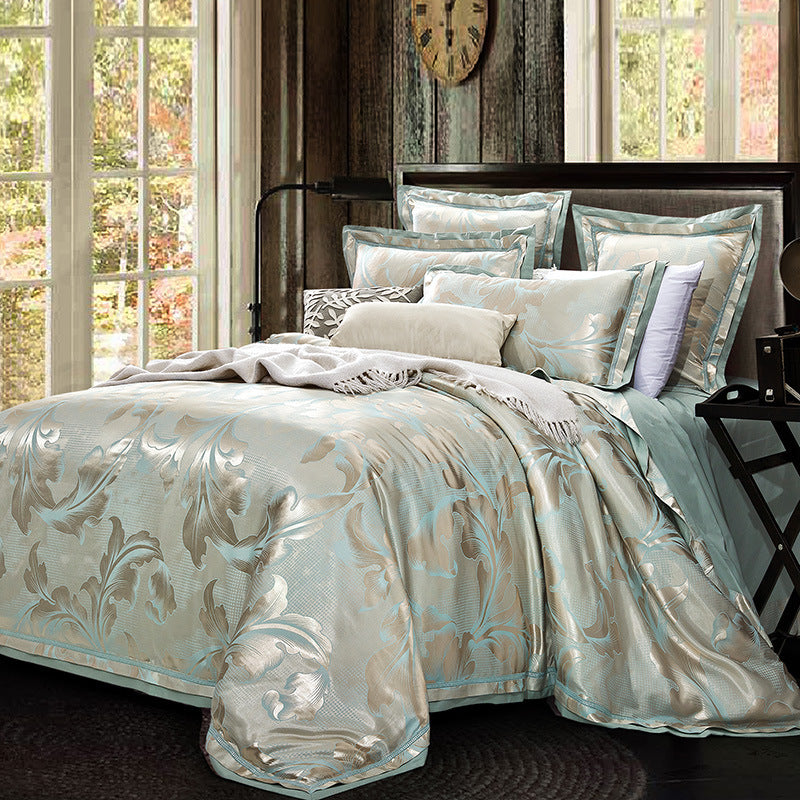 4-Piece Set of European-Style Light Luxury Bedding