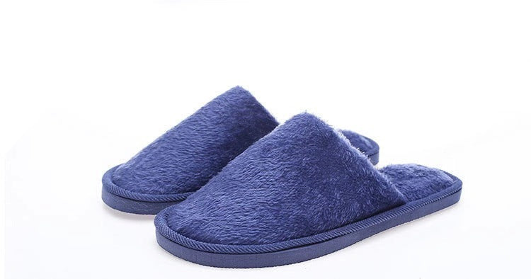 Winter Cotton Slippers New Plush Cotton Shoes Men's Winter Warm Home Couple Cotton Slippers Women's Slippers