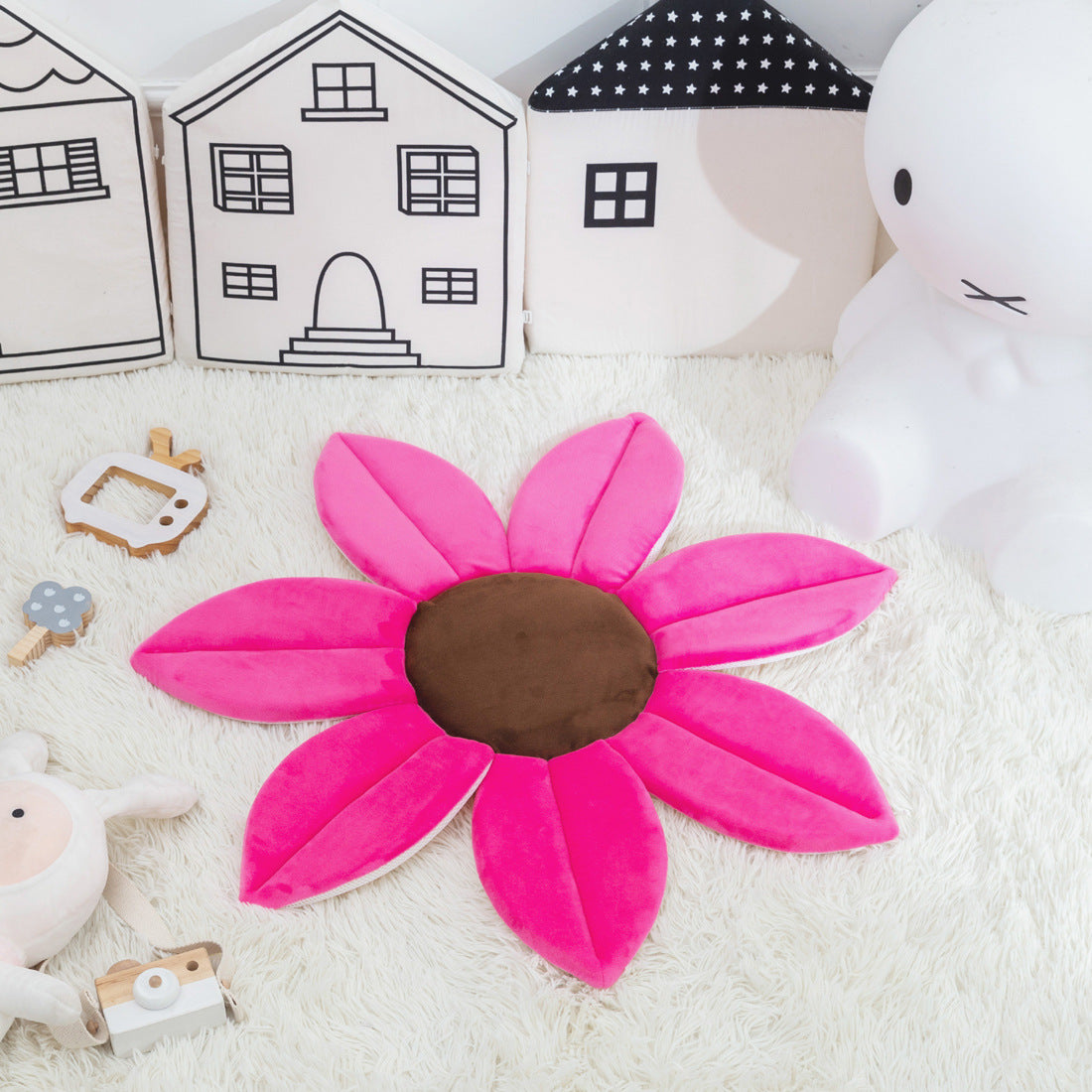 Cute Flower Bathmat