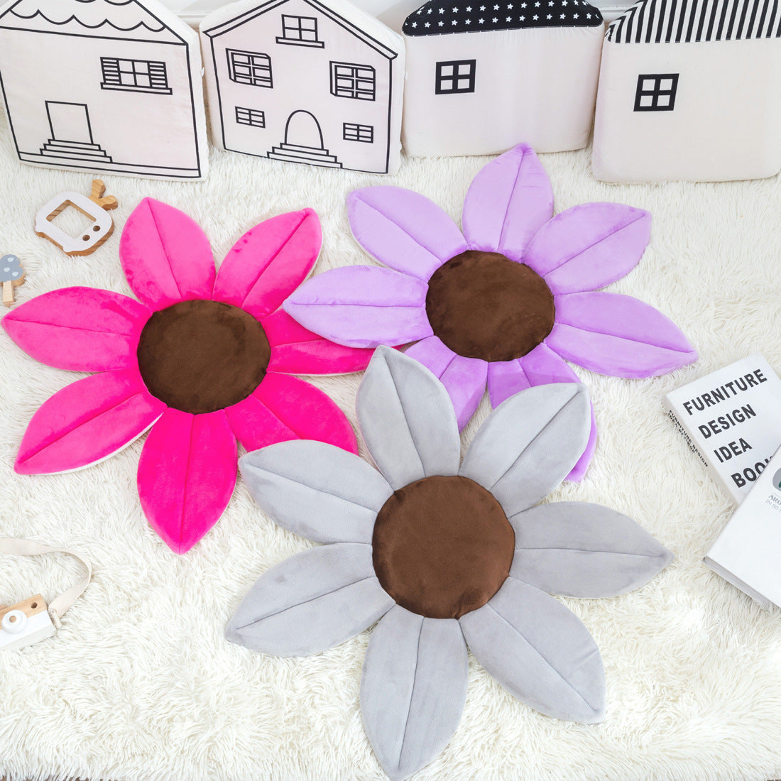 Cute Flower Bathmat