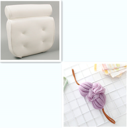 SPA bathtub pillow pillow bubble bath headrest