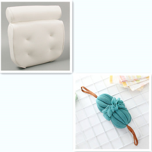 SPA bathtub pillow pillow bubble bath headrest