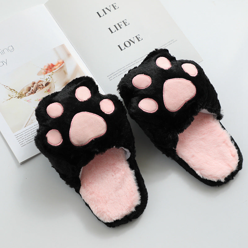 Men's and Women's Cat Paw Slippers