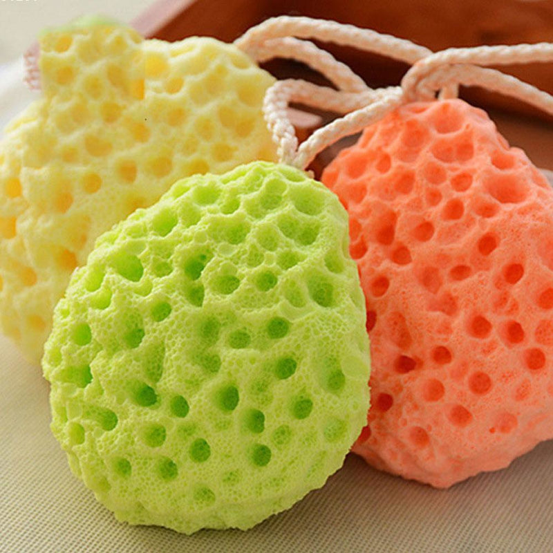 Bath sponge brush