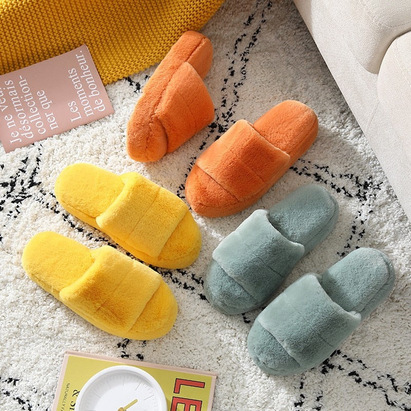 Women Plush Slippers