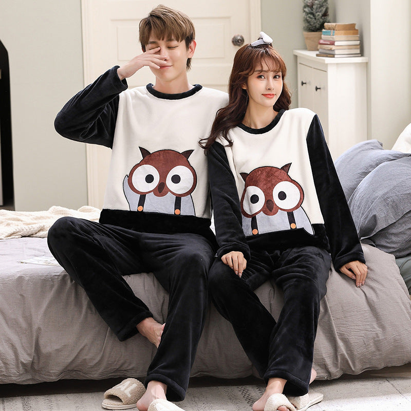 Couples Plush Nightwear