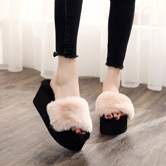 Women's Thick-soled Slippers