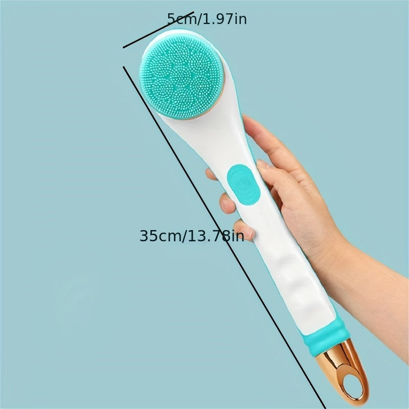 Automatic Massage Bath Brush Long Handle Waterproof Multi-functional Mud Bath Brush