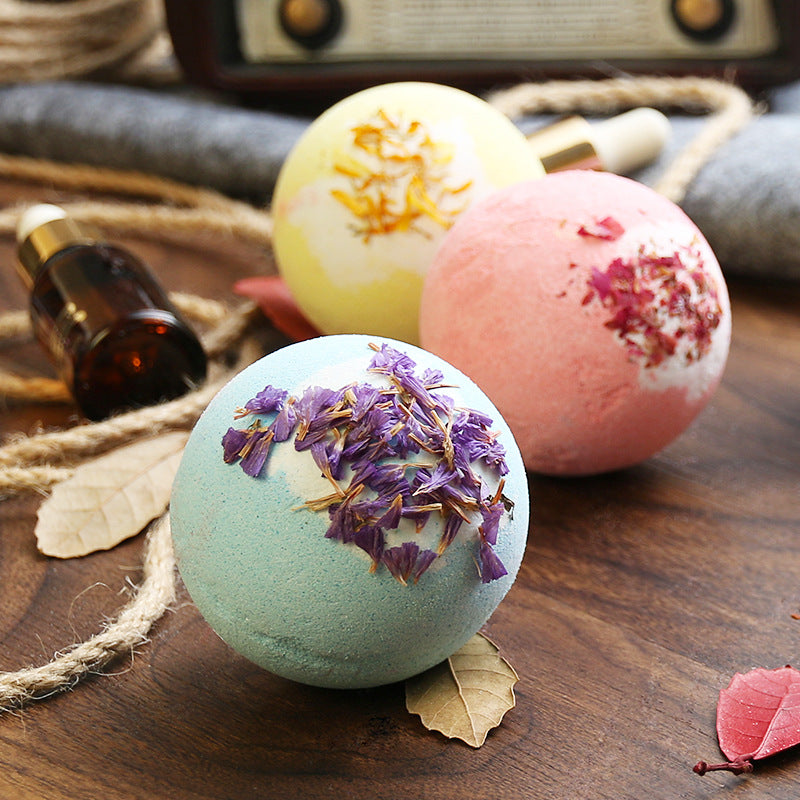 Fragrant Gift Box Bath Bubble Egg Bombs