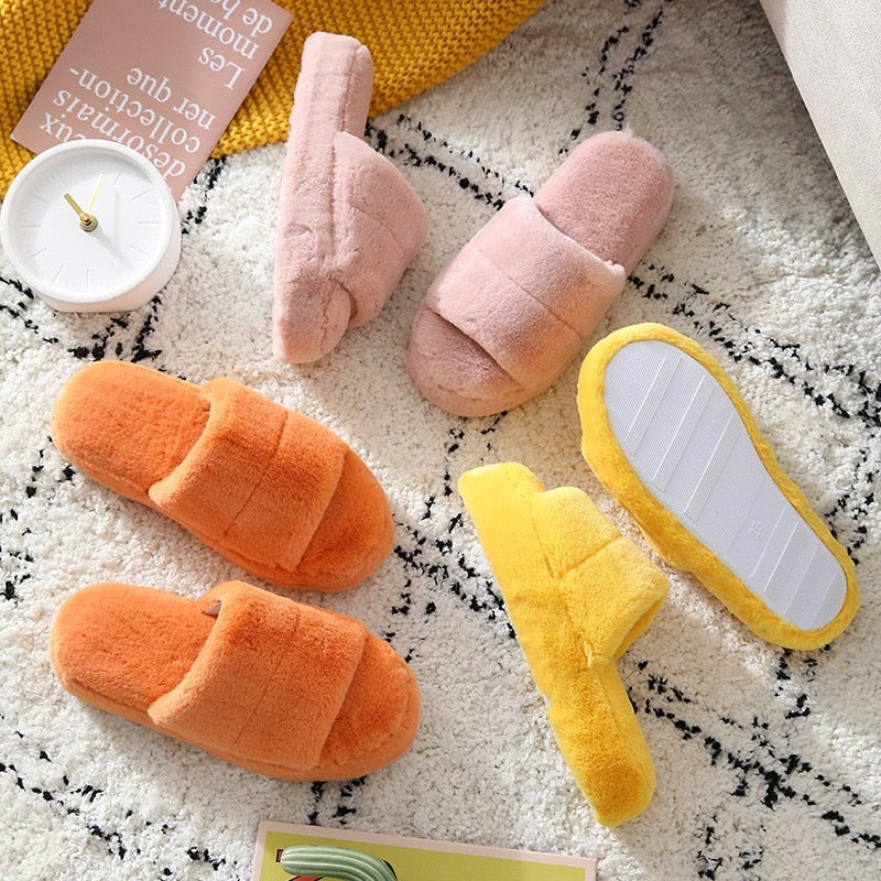 Women Plush Slippers