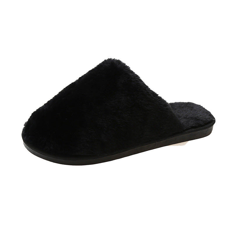 Thick Bottom Plush Home Indoor Warm Slippers