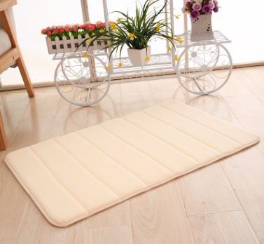 Velvet Memory Foam Bathmat