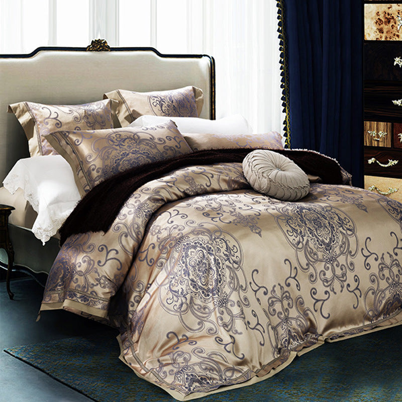 European style luxury light luxury cotton bedding