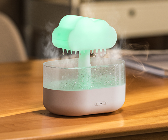 Rain Cloud Water Drip Diffuser with Essential Oils Aroma Diffuser