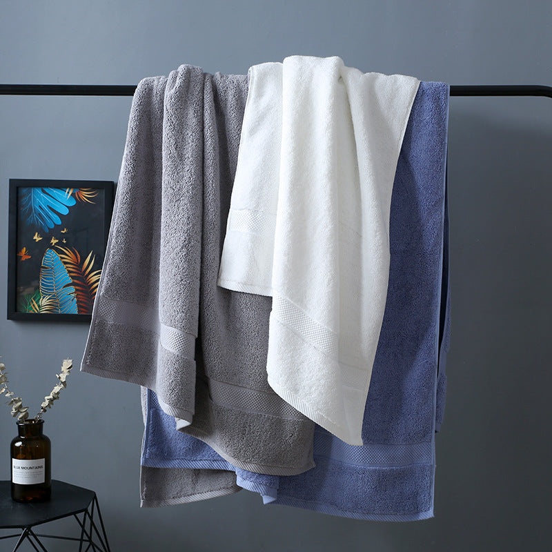 Plus-sized Thick Long-staple Cotton Bath Towel