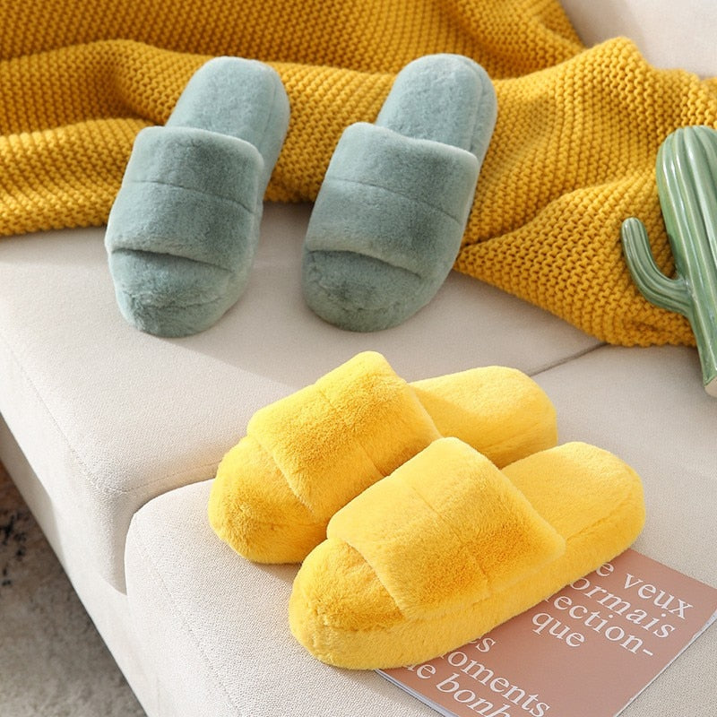 Women Plush Slippers