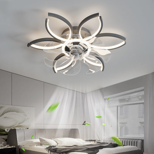 Luxury Intelligent Suction Fan Lamp