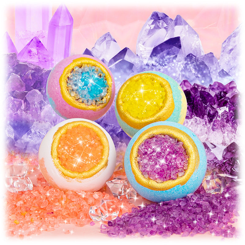 Crystal Essential Oil Bath Salt Ball