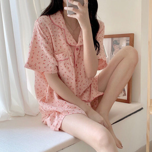 Ins Cute And Sweet Two-Piece Home Clothes