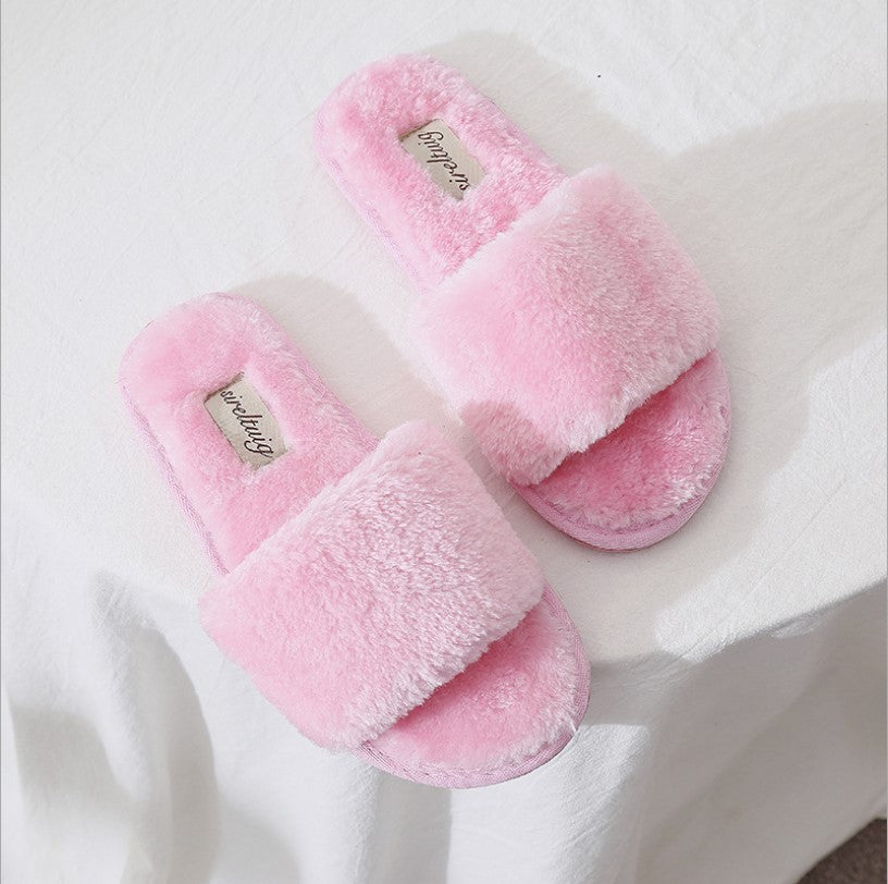 Inner home cotton slippers