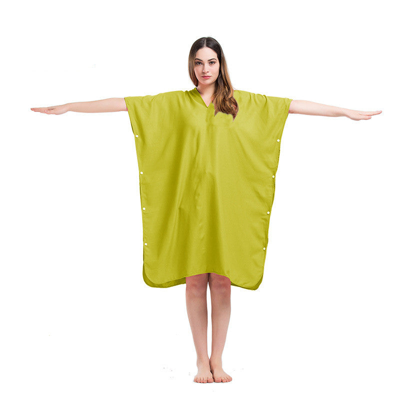 Bath towels can be worn