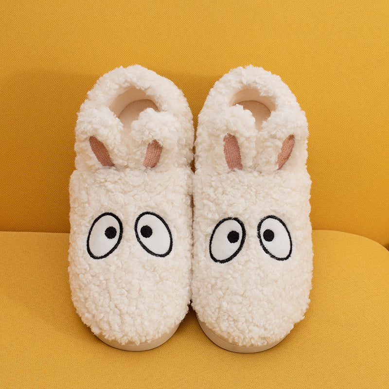 Bunny cotton slippers