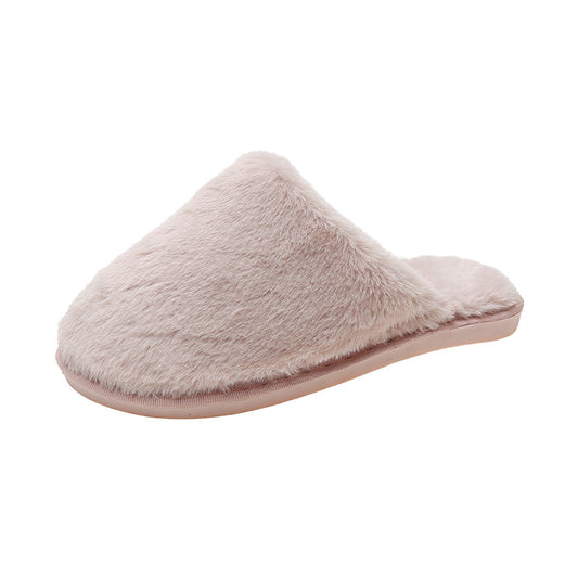 Thick Bottom Plush Home Indoor Warm Slippers