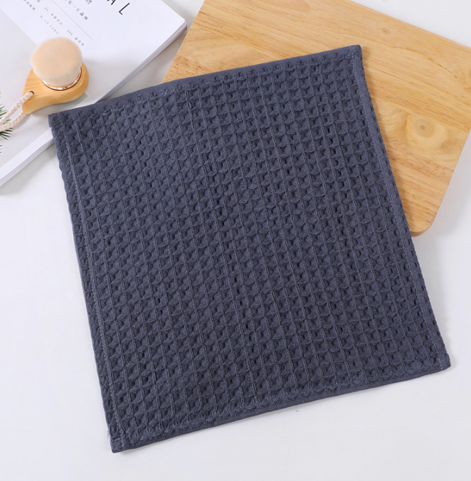 Pure Cotton Waffle Bath Towel