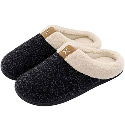 Memory foam slippers