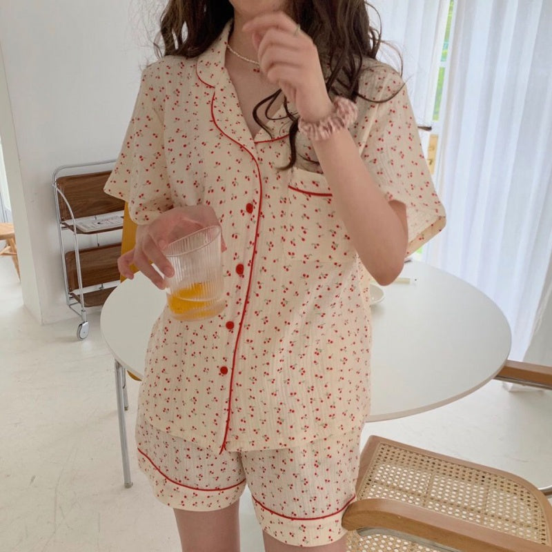 Ins Cute And Sweet Two-Piece Home Clothes