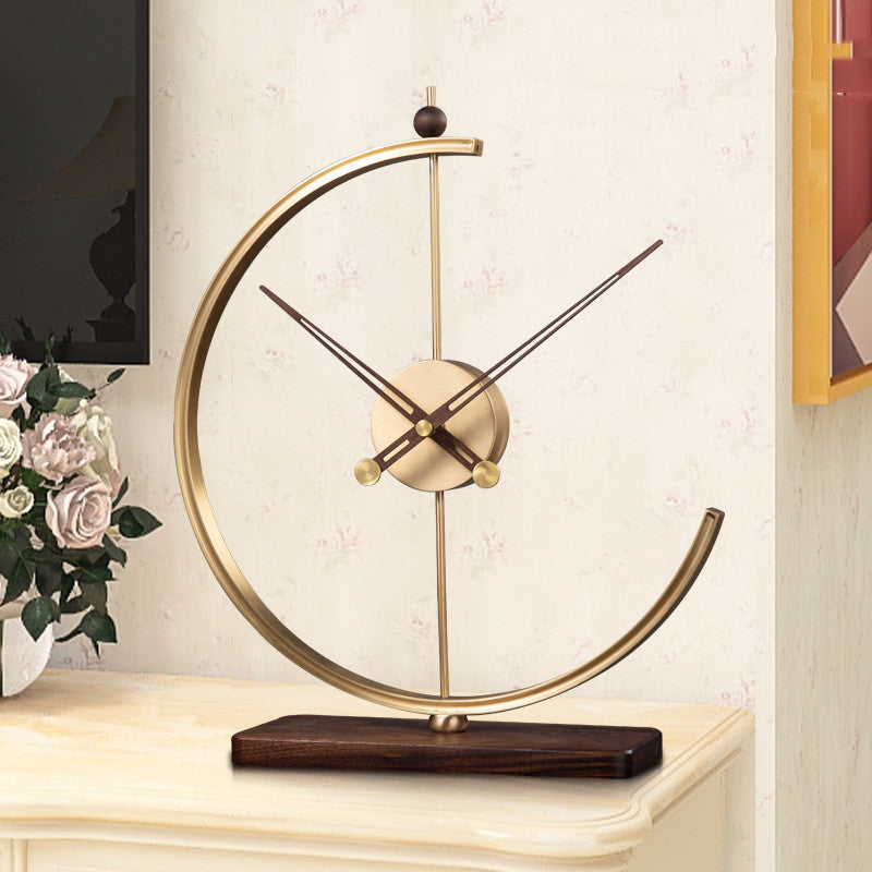 Luxury Modern Minimalist Desktop Clock Home