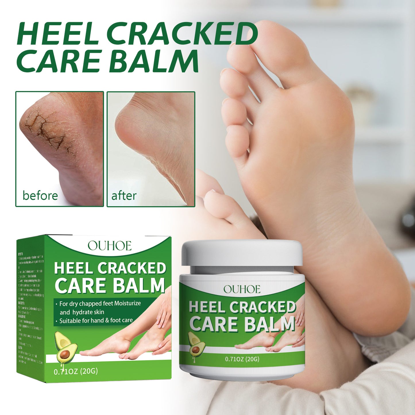 Repair Heel Leather Anti-cracking Foot Cream