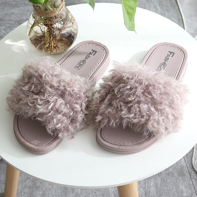 Slippers Fuzzy Plush