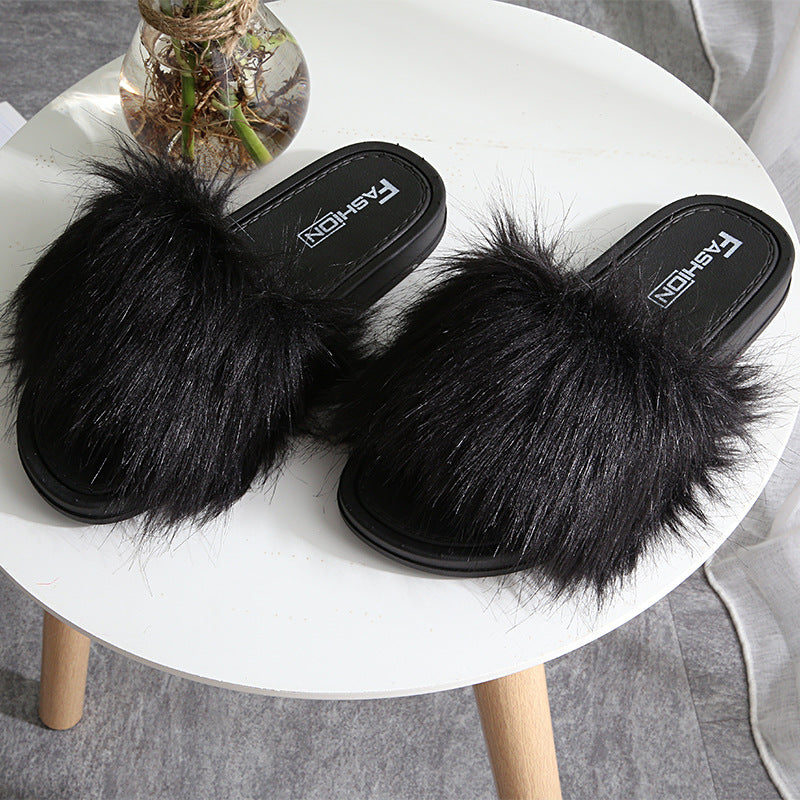 Slippers Fuzzy Plush