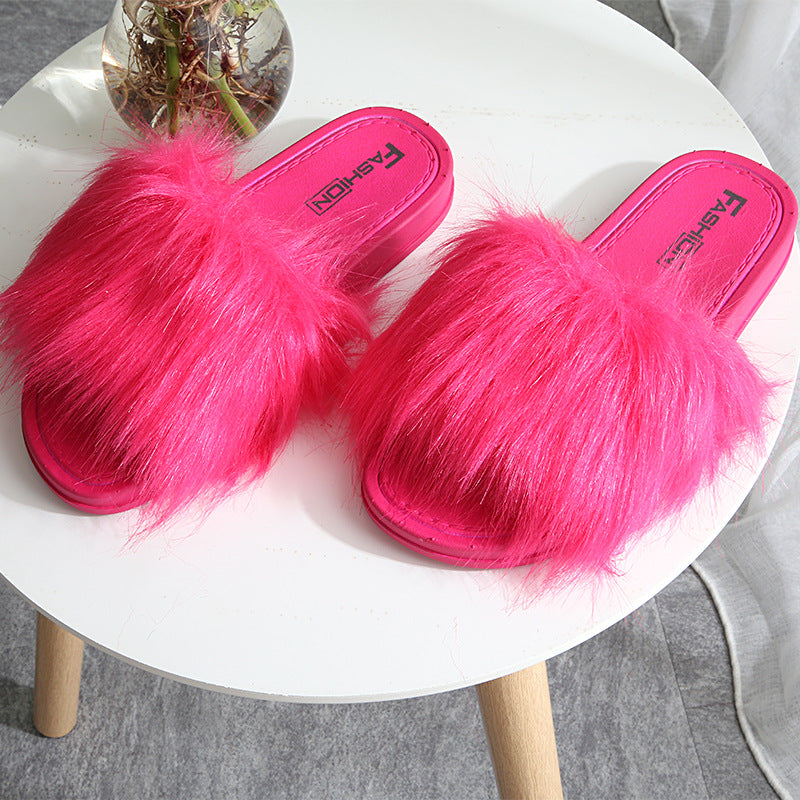 Slippers Fuzzy Plush